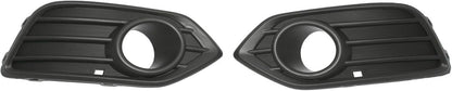 ya 4 8.10 Pair Front Fog Light Lamp Trim Cover Grille Bezel Fit for Honda HR-V 2019-2021