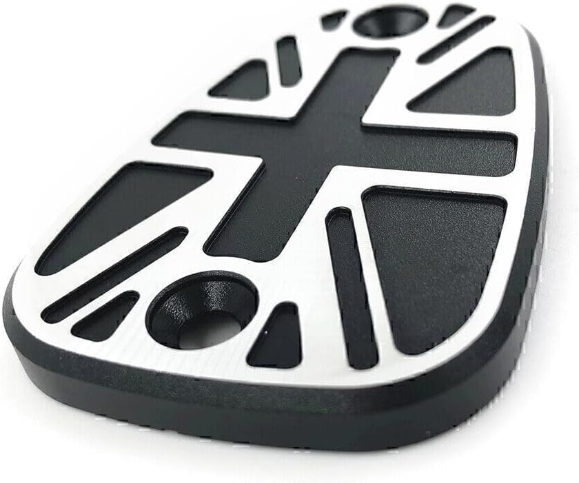 ya 6 8.14 CNC Oil Cup Brake Fluid Reservoir Caps Cover For T100 T120 Black Motorcycle