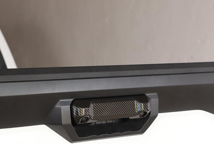 ya 10 9.16 baidi Carbon Fiber ABS Tailgate Handle Decorative Cover Suitable for Toyota Tundr@ 2022-23-