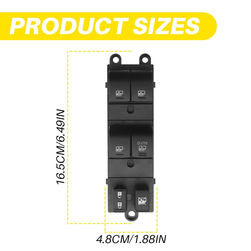 ya 4 8.24 baidi 2013-2019 for VW Beetle Convertible Front Left/Right Side Window Switch