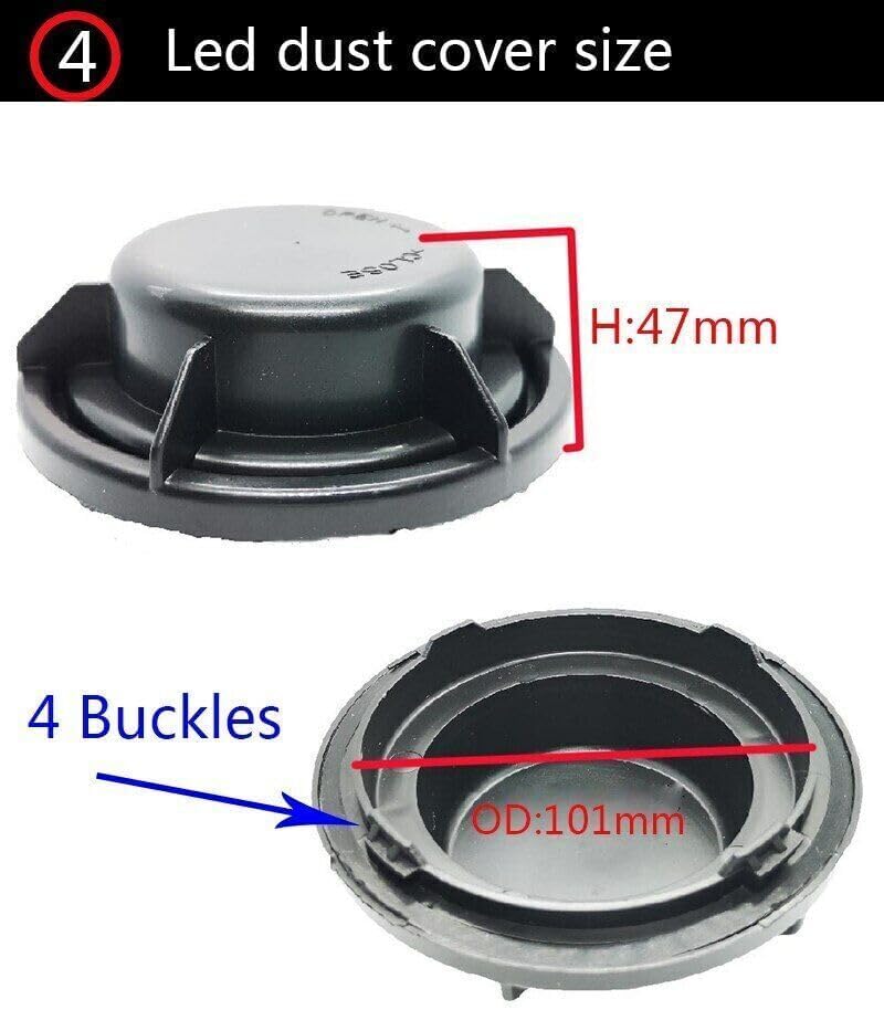 ya 4 8.10 For Mercedes GL350 GL450 car headlights dust cover rear headlights cap