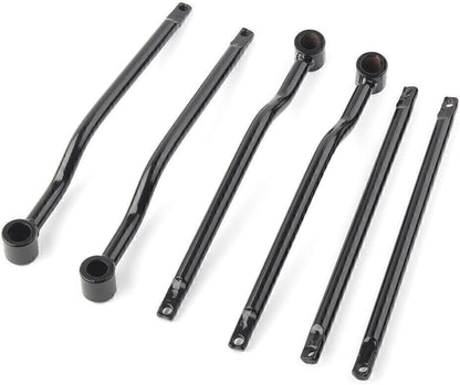 ya 11 9.14 baidiUniversal Steel Motorcycle Saddlebag Side Support Bars Mounting Bracket Black