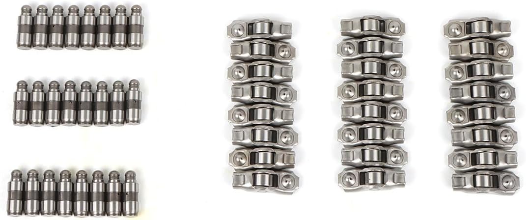 ya 4 8.14 24PCS Rocker Arms+24PCS Valve Lifters Kit for 2011-2019 for Chrysler for Dodge for Jeep for Ram