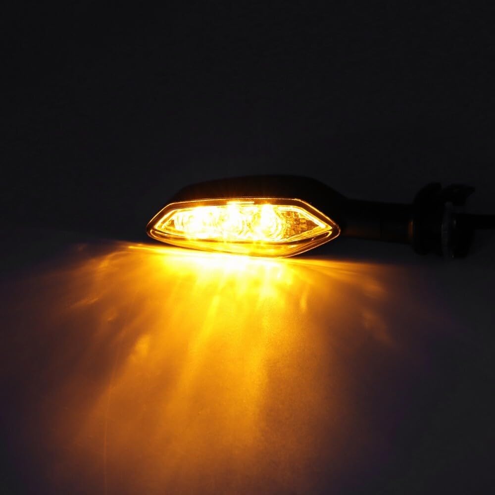 ya 13 9.15 baidi LED Turn Signal Light Indicator Lamp for Kawasaki Z1000 Z1000SX Z750 Z750S ER-6F