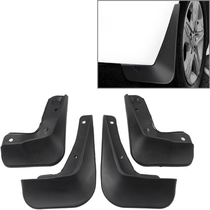 ya 4 8.10 Mud Guards Splash 4 Piece Front and Rear for 2008-2013 for Mitsubishi Lancer Sedan
