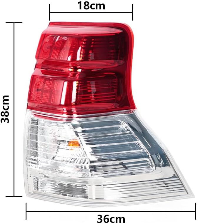ya 4 8.10 for Toyota for for Land Cruiser Prado Right Tail Light 150 LC150 10-13 without bulb 8155160890