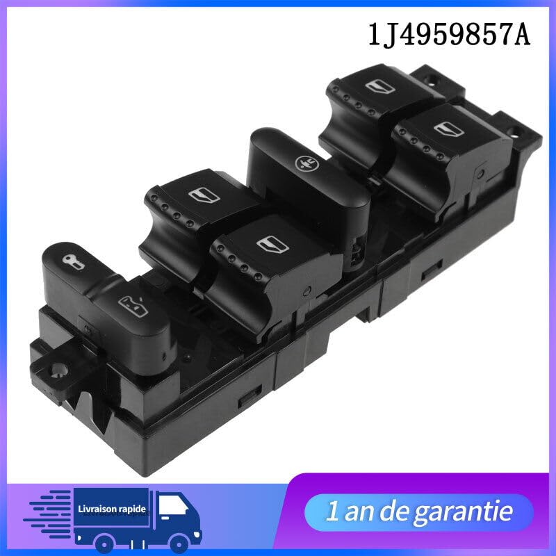ya 4 8.8 COM for Man DE Bouton Leve VITRE 9 Broche Pour for Skoda Fabia Octavia for SEAT for VW 1J4959857A
