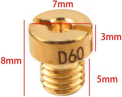 ya 13 9.15 baidi Replacement Carburetor Carb Main Injector for Dellorto Sha Phbg #45 - #72#48#50 USA -