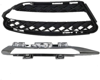 ya 7 8.24 baidi 2x RH Front Fog Driving Light Grille Trim Fit for Mercedes-Benz S W221 2010-2013