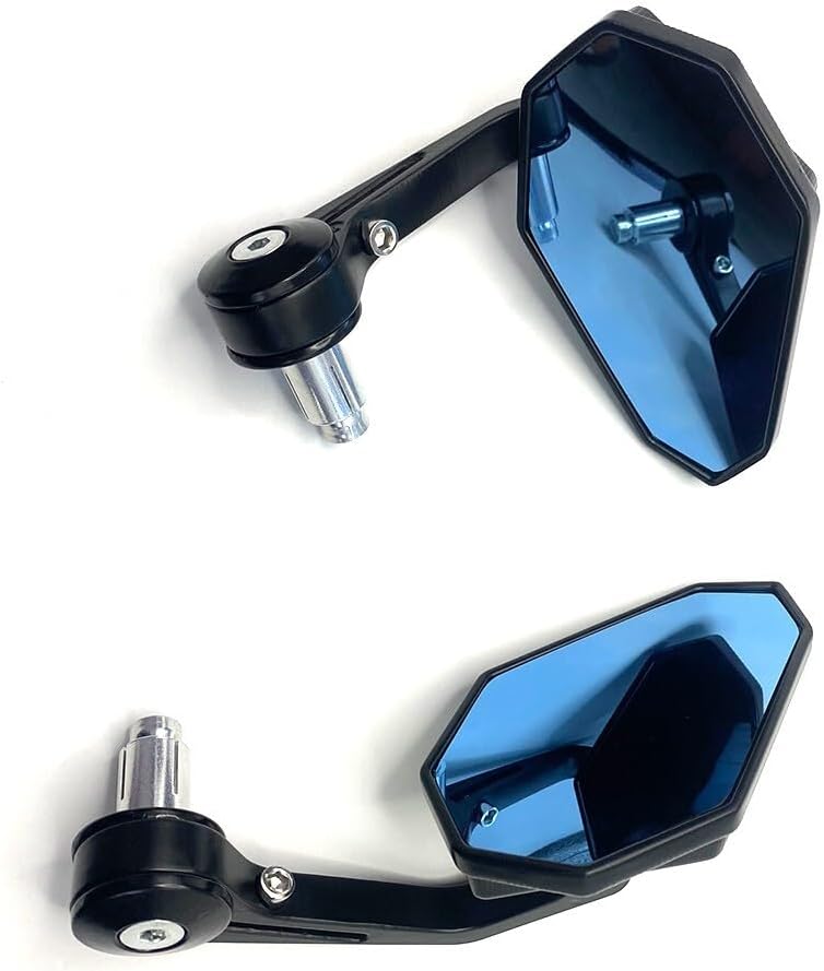 ya 2 8.15 CNC Motorcycle end-Stick Mirrors are Suitable for MT07 MT09 (13-2024) MT10 XSR700 FZ07 F09 and FZ1 Models.