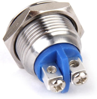ya 13 9.15 baidi 16 Mm Stainless Steel Push Button Switch Waterproof Boat Horn Momentary