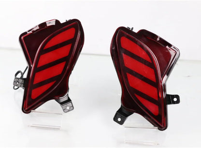 ya 10 9.16 zhengce for Toyota Highlander 2020-23 Pair LED Rear Fog Light Tail Bumper brake Lam