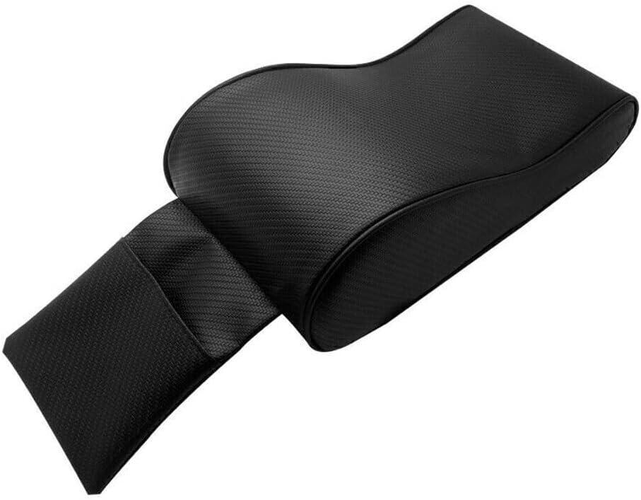ya 11 9.14 zhengce PU Memory Foam Console Armrest Box Cushion Pad Mat Set for Car SUV Carbon b