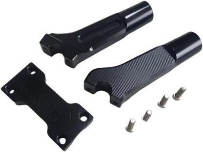 ya 13 9.15 baidi Alu for Mini um Club Style 6 Pullback Handlebar Riser Kit for Harley 1 Top Clamp Bar