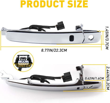 ya 5 8.10 for 2010-2013 for Nissan Rogue Door Handle Left Front Drive Side LH 80645-CA000