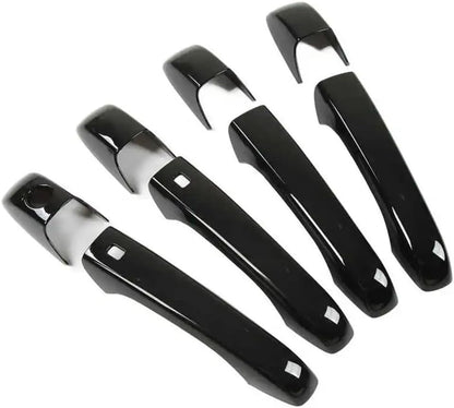 ya 5 8.10 Car Glossy Black Door Handle Cover for Jeep for Grand Cherokee for Dodge Durango 2011-20