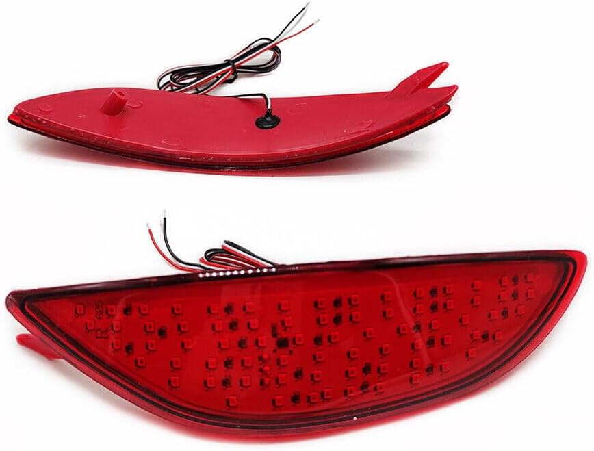 ya 4 8.10 2X Rear Bumper Light Brake Lamp LED for Hyundai Accent Sedan 2008-2015