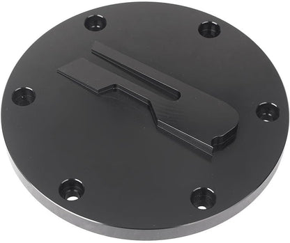 ya 28 10.13 zhengce Black Chrome Derby Cover for Suzuki Boulevard M109R 2007-2017 2016 2015 20