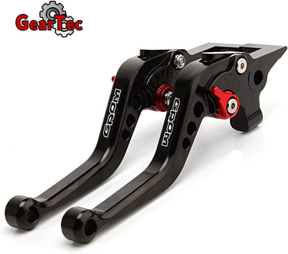 ya 4 8.24 baidi Black Short Brake Clutch Levers for Honda MSX 125 GROM 2013-2024 MSX125SF