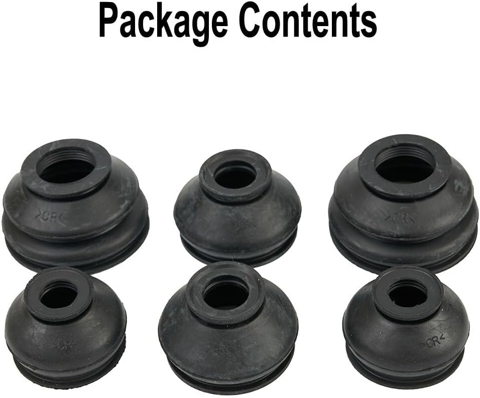 ya 4 8.14 3x2 high-quality rubber tie rod end ball joint dust boots dust cover boot set