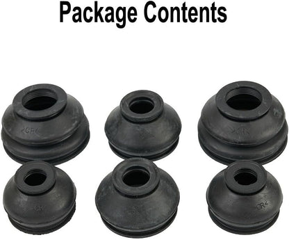 ya 4 8.14 3x2 high-quality rubber tie rod end ball joint dust boots dust cover boot set