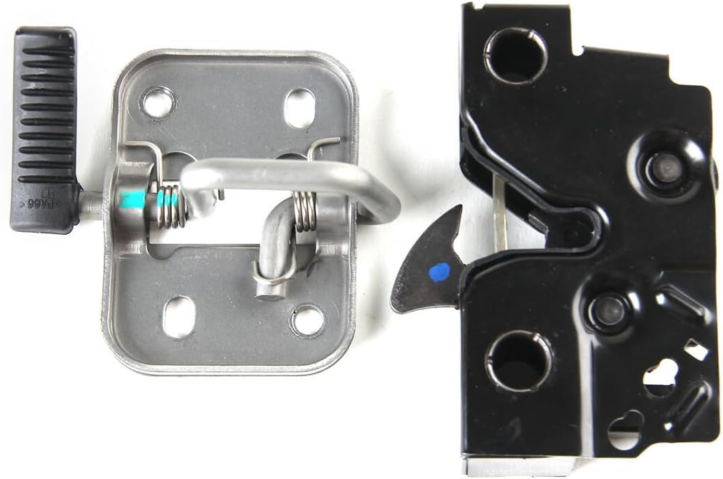 ya 11 9.14 baidiUpper&Lower Bonnet Engine Hood Lock Latch Set for VW for Jetta MK6 for Passat -Nms