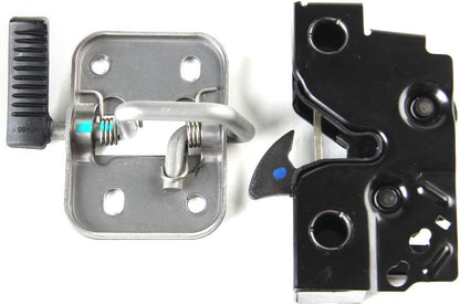 ya 11 9.14 baidiUpper&Lower Bonnet Engine Hood Lock Latch Set for VW for Jetta MK6 for Passat -Nms