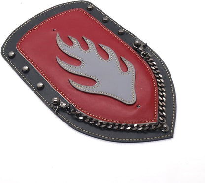 ya 4 8.8.2 Flame PU Leather Rear Plain Fender Bib Cover For Sportster XL883 Solo for Seat