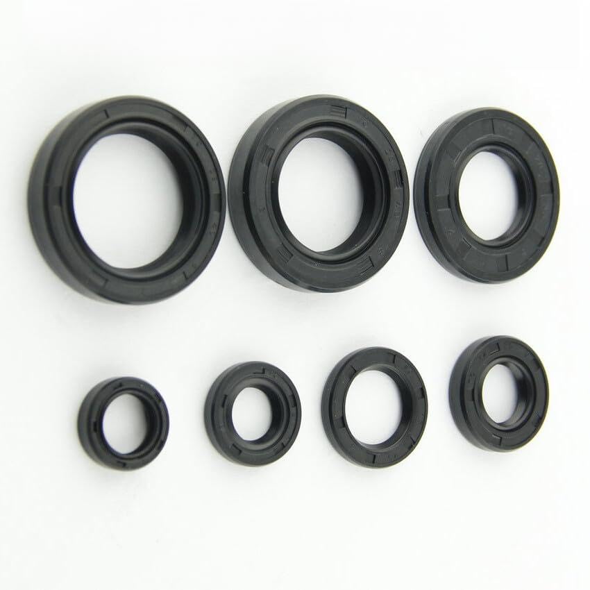 ya 13 9.15 baidi for Yamaha 7X Engine Oil Seals Kit DT125 DT175 MX175 MX125 YZ100 YZ125 IT175