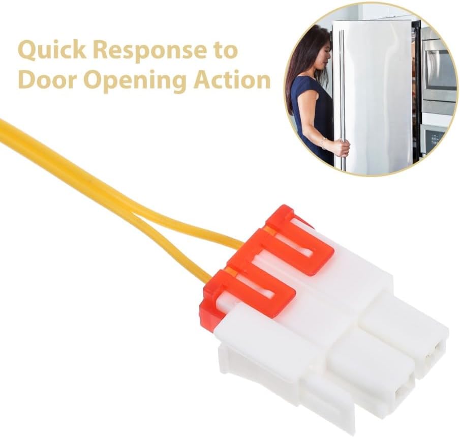 ya 26 10.21 baidi 4 Pcs Refrigerator Defrosting Sensor Replacement Frid Thermostat zer