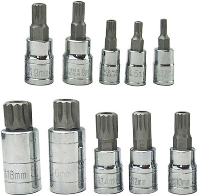 ya 14 9.20 baidi Grade Socket Tool Set of Ten Pieces Suitable for Wrenches