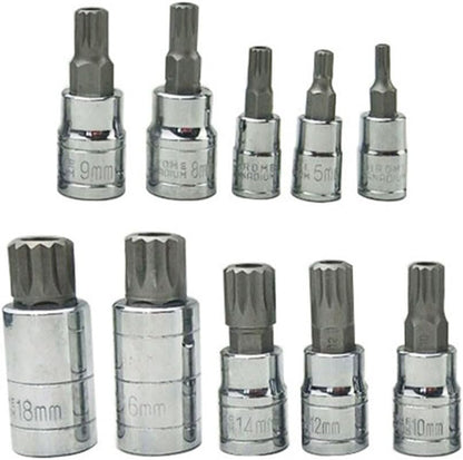 ya 14 9.20 baidi Grade Socket Tool Set of Ten Pieces Suitable for Wrenches