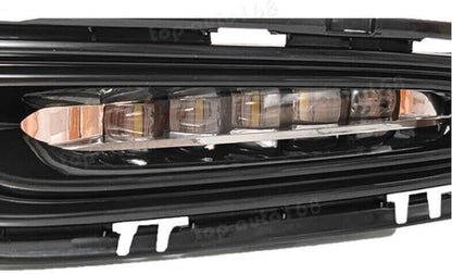 ya 9 10.24 LED White Lights Daytime Running Lights Fog Lights 2PCS for Honda HR-V 2016-2018