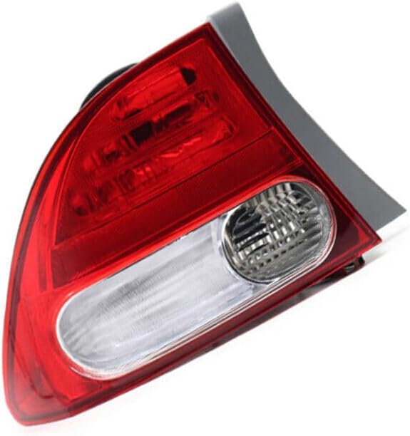 ya 2 8.15 Right rear bumper external indicator light, parking light transparent, suitable for 2009-2011 for Honda Civic