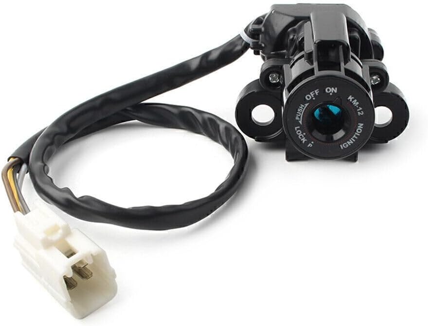 ya 6 8.24 baidi 1x Fuel Gas Cap Ignition Switch for SEAT Lock Keys Fit for Kawasaki Z1000 Z 1000 2010-16