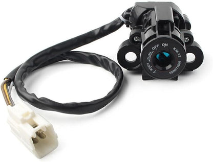 ya 6 8.24 baidi 1x Fuel Gas Cap Ignition Switch for SEAT Lock Keys Fit for Kawasaki Z1000 Z 1000 2010-16