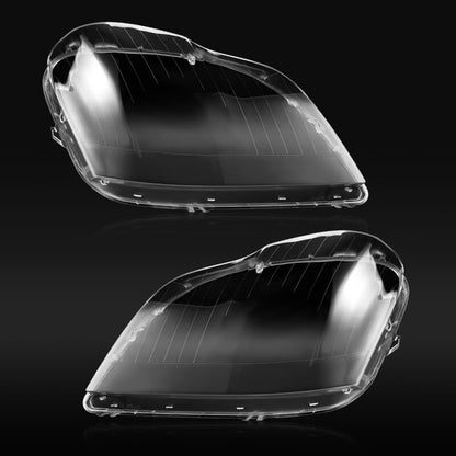 ya 14 9.20 zhengce PAIR HEADLIGHT LENS COVER HEADLAMP SHELL FOR 2007-2012 BENZ GL320 GL350 GL4-1