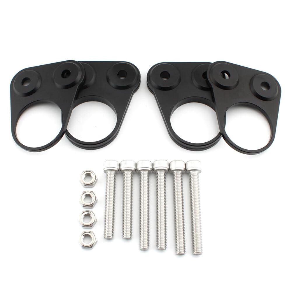 ya 4 8.8.2 for Suzuki GSX1300R Hayabusa 2007-20 4PCS Handlebar Riser Spacer Kit Mount Clamp