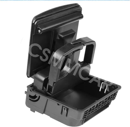 ya 9 10.24 Arm Rest Drink Dual Cup Holder for Rear for SEAT Fit for VW for Golf MK5 MK6 2005-2011