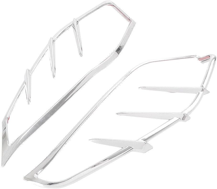 ya 9 10.24 2X Chrome Mid-F for Ram e Deflectors Trim for Harley Touring 2009-2016 2015