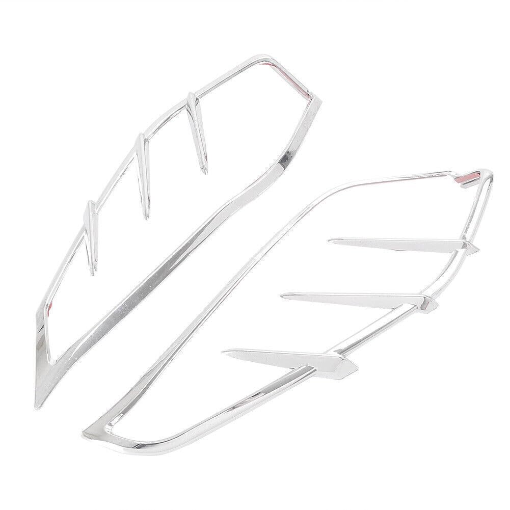 ya 9 10.24 2X Mid-F for Ram e Deflectors Trim Fit Harley Touring 2009-2016 Chrome