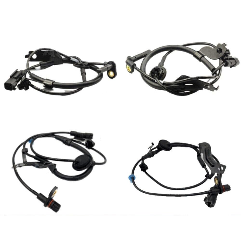 ya 2 8.15 4pcs ABS Wheel Speed Sensor Front and Rear Left and Right for Mitsubishi Lancer