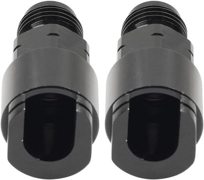 ya 10 9.16 baidi 6AN Male to 5/16 Quick Disconnect EFI Fuel Rail Adapter Fitting For GM LS