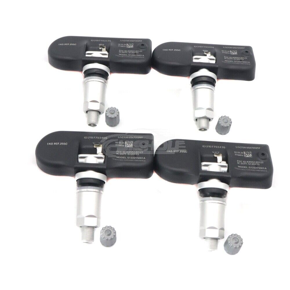 ya 4 8.8 Set 4 TPMS tire Pressure Sensor for Audi A4 Q5 for VW Beetle for Jetta for Passat 1K0907255C