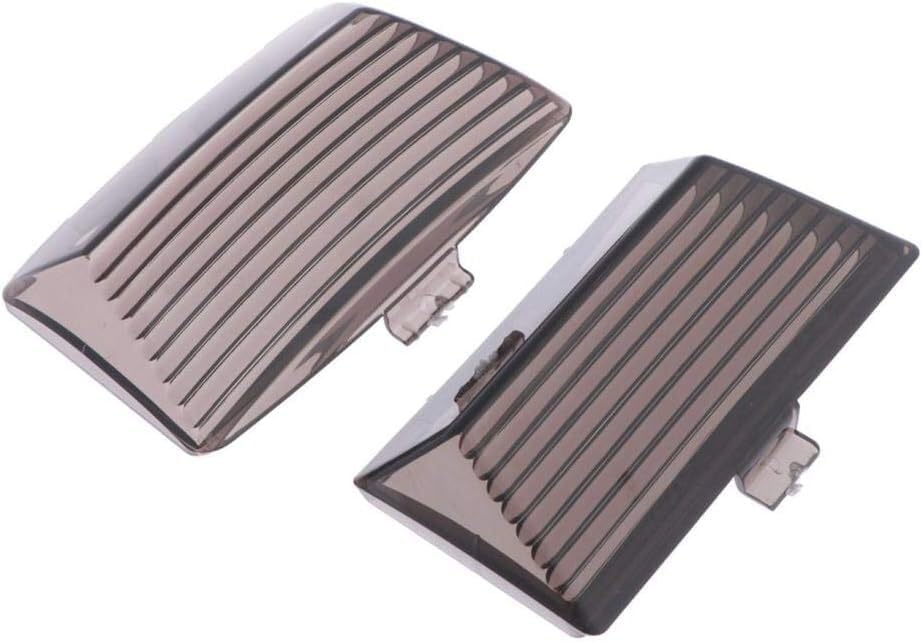 ya 23 10.7 baidi Front & Rear Fender Tip Light Smoke Lens Cover for Harley-Davidson Electra Glide