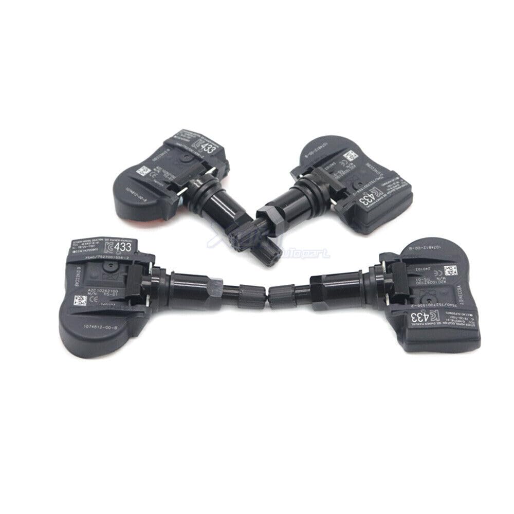 ya 4 8.8 4 TPMS tire Pressure Monitoring sensors Suitable for Tesla Model 3 S X Y 433MHz 1074812-00-B