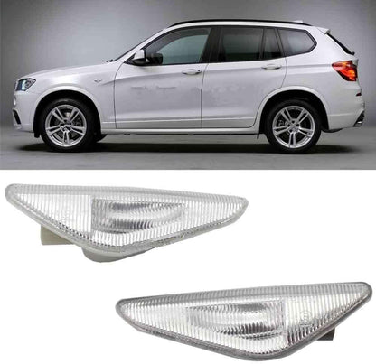 ya 4 8.8 Fender LED Side Marker Light Turn Signal Lamp for BMW X3 F25 X5 E70 X6 E71 E72
