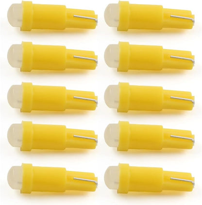 ya 2 8.15 Car Instrument Bulb Yellow Light Indicator T5 1 SMD Light Dashboard Gauge