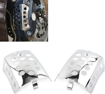 ya 9 10.24 Silver Caliper Screen Insert Guard Cover Fit for Harley CVO Road Electra Gl