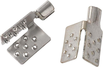 ya 26 10.21 baidi Quality Construction 20 Pack of Silver Plated Crimp Connection Terminals